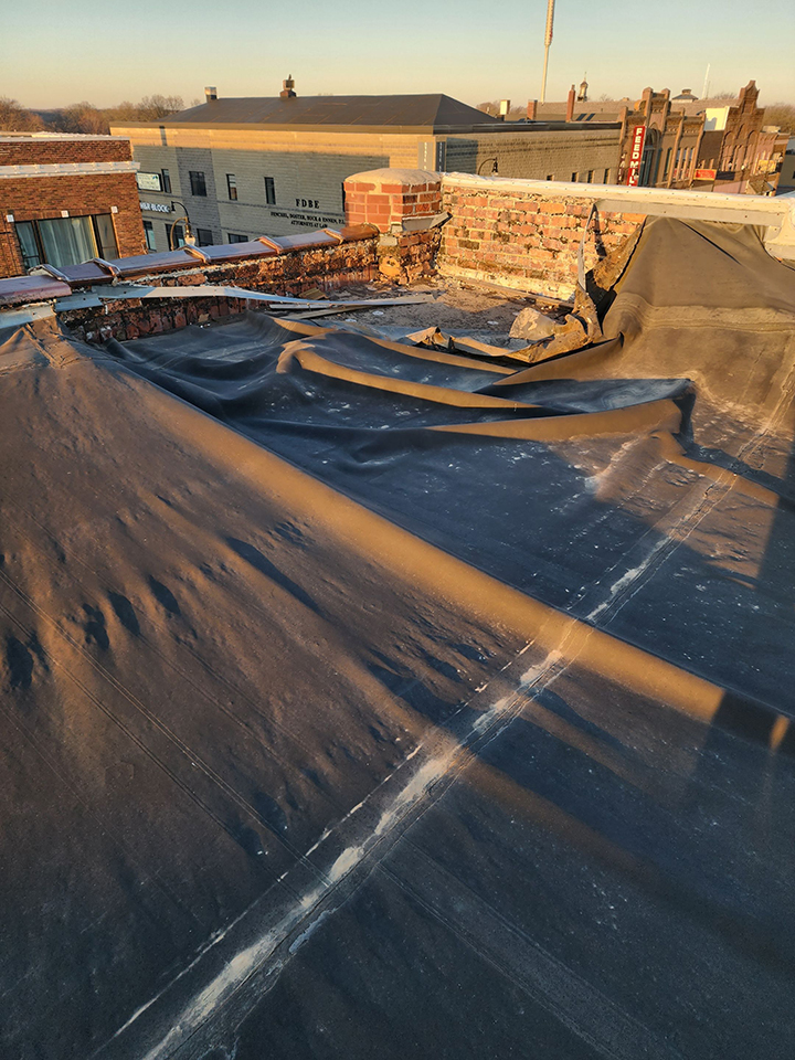 Flat Roof Repair Photo