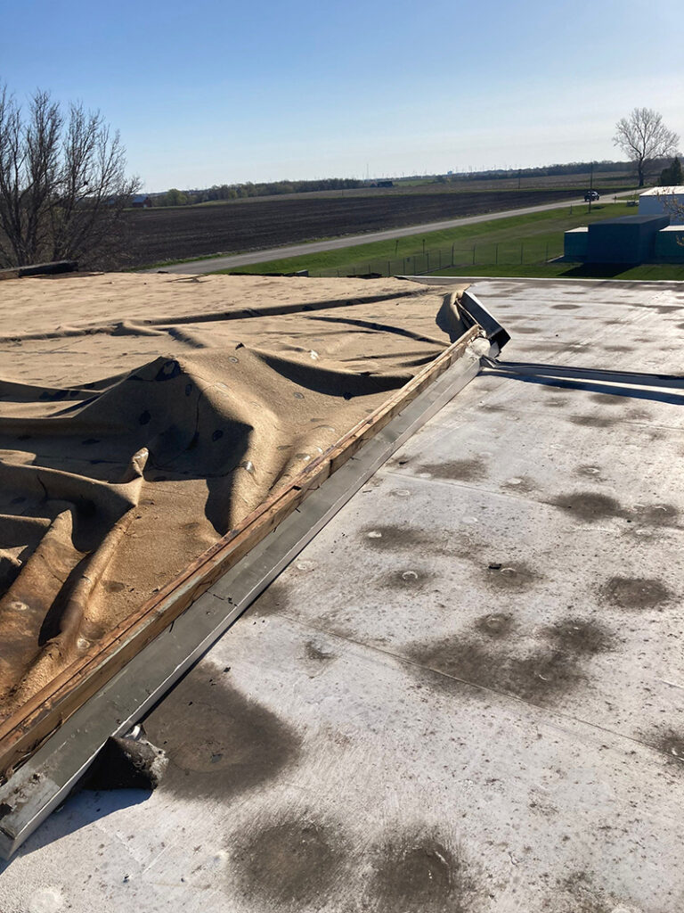 Flat Roof Repair Photo