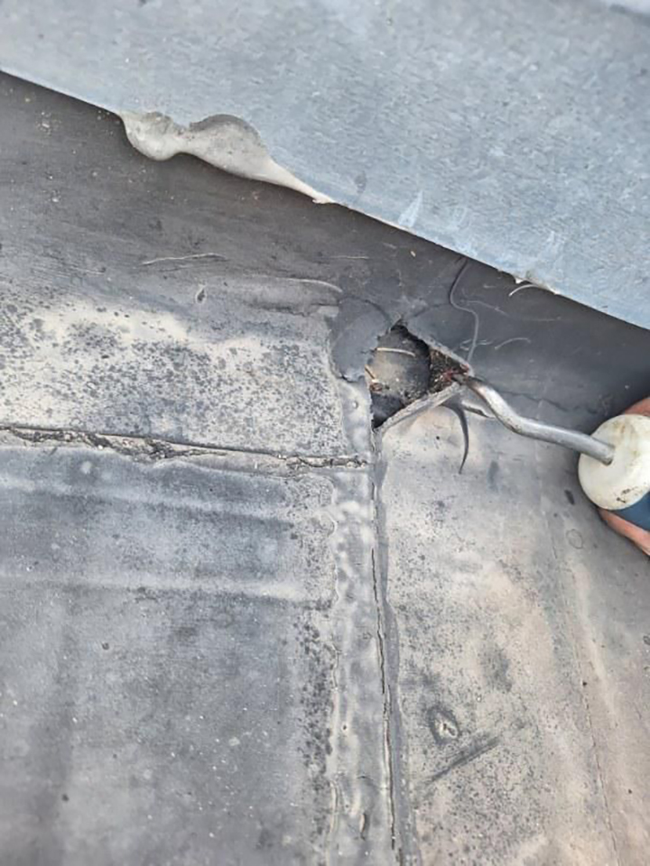 Flat Roof Repair Photo