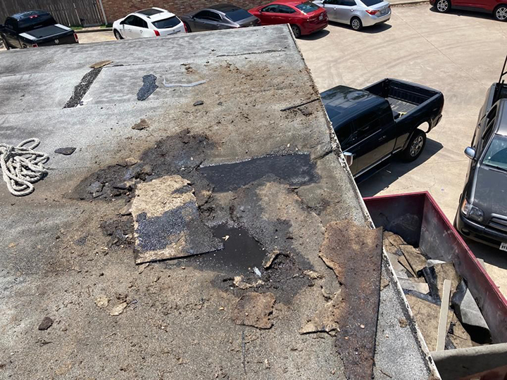 Flat Roof Repair Photo