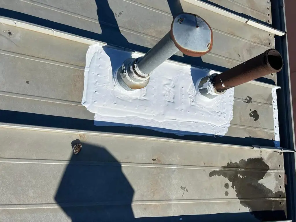 Roof patching repairs by Grell Roofing