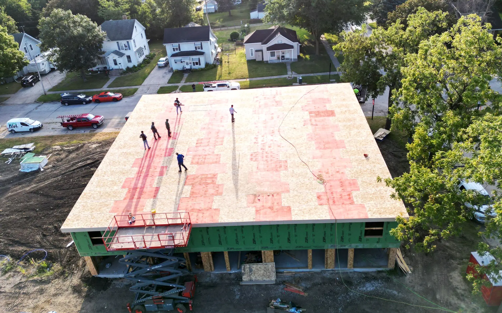 New Roof Build by Grell Roofing